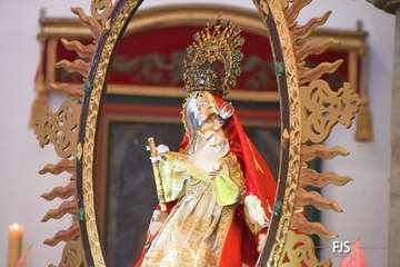 La Candelaria callejea por Tara en su día grande de sus fiestas en Telde/FJS Fotografía.